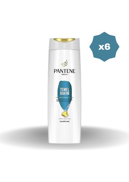 6 Temel Bakım Şampuan 400 ml - (6 Adet)