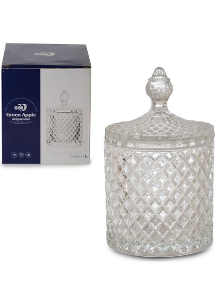 Delisoga Cam Şekerlik 10,5 cm ROYALEKS-70412