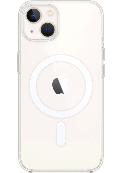 Bfs iPhone 14 Plus Kılıf Magneticsafe Şeffaf Silikon - Şeffaf fiyatları