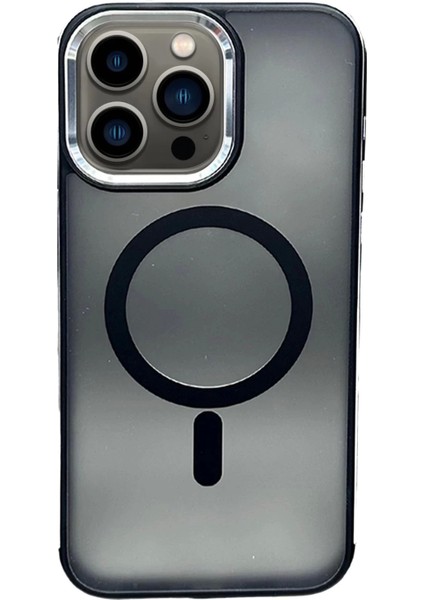 Bfs iPhone 14 Pro Max Solid Magsafe Kapak - Titan Gri