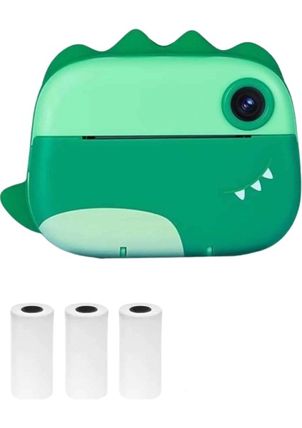 Çocuklara Özel Şirin Tasarımlı Mini Fotoğraf Yazıcısı 3 Adet Rulo Hediyeli indirimleri