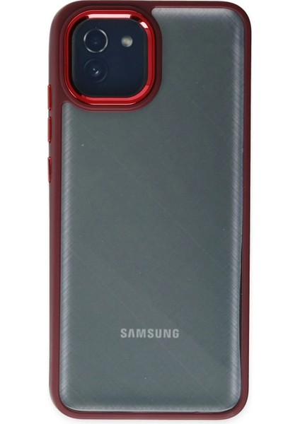Bfs Samsung Galaxy A03 Kılıf Dora Kapak - Kırmızı modelleri