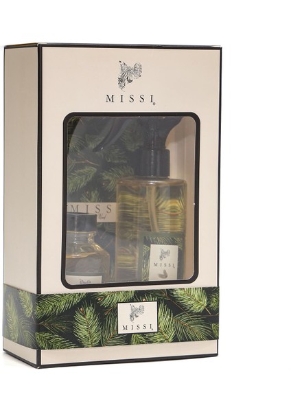 Yılbaşı Amber Wood Hediye Seti (Oda Kokusu- Oda Spreyi-Kokulu Zarf) modelleri