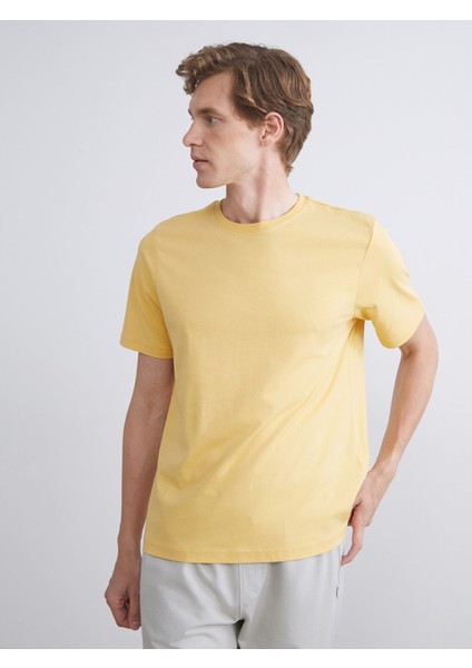 Yeni Sezon Bisiklet Yaka Penye Erkek Tişört