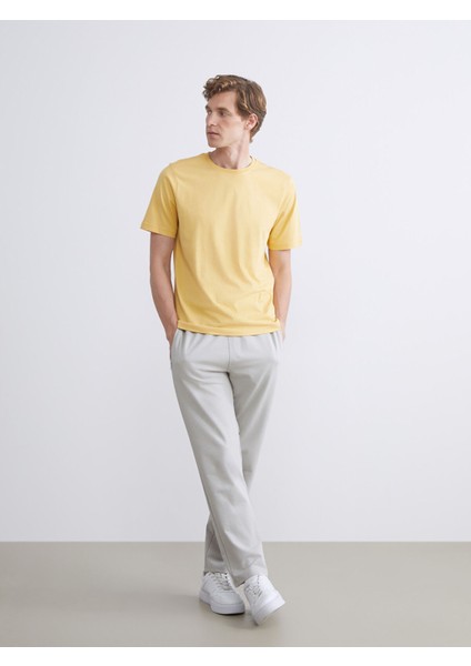 Yeni Sezon Bisiklet Yaka Penye Erkek Tişört modelleri