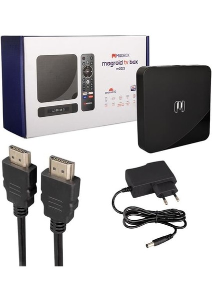 Magbox Magroid Tv Box M2023 8 GB HDD 2 GB Ram 4K (Android 10) modelleri