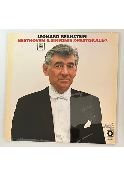 Beethoven New Yorker Philharmoniker Leonard Bernstein 6.sinfonie "pastorale'' Lp Plak (Orijinal Dönem Alman Baskı Plak)