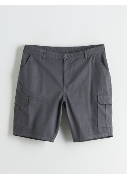 Yeni Sezon Büyük Beden Standart Kalıp Gabardin Erkek Şort indirimleri