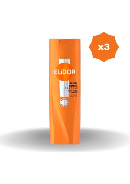 Şampuan Anında Onarıcı 400 ml - (3 Adet)