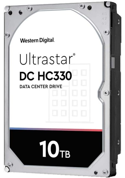 Western Digital Ultrastar Dc HC330 10TB 7200RPM 256MB Sata3 Nas 7/24 Güvenlik 3.5" Harddisk WUS72101