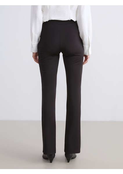 Yeni Sezon Beli Lastikli Ispanyol Paça Kadın Tayt Pantolon fırsatları