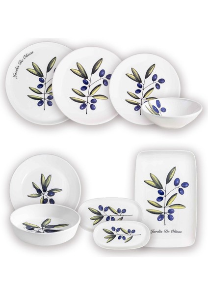 Olivos 6 Kişilik Yemek Talımı 31 Parça Set 1