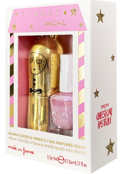 2li Su Bazlı Oje ve Dudak Balmı Seti - Cheesecake Aromalı ve Karpuz Kokulu modelleri