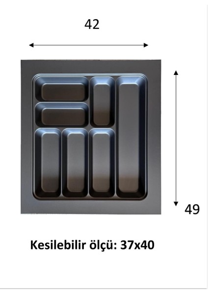 42X49 Eco Lüks Modüler Kaşıklık ROYALEKS-20352