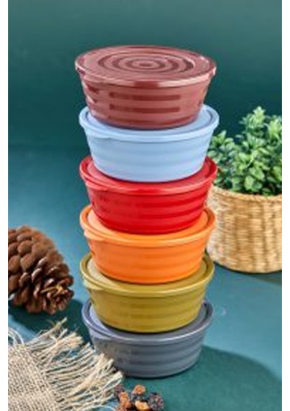 Harmony Kapaklı Yonca Kase 6'lı ROYALEKS-HT-003