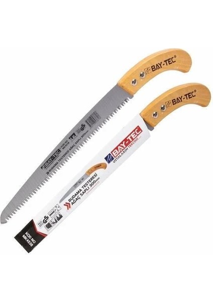 Bay-Tec MK4538 Ağaç Saplı Budama Testeresi 300 mm