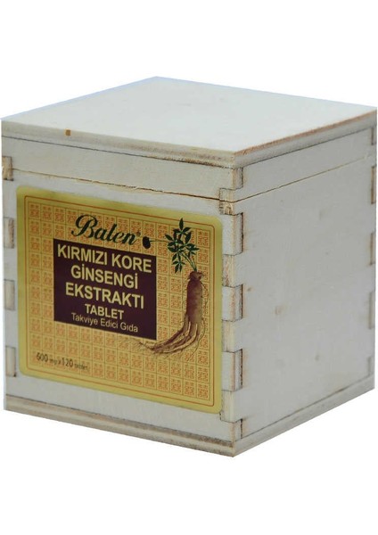 Kırmızı Kore Ginsengi Ekstraktı 120 Tablet fırsatları