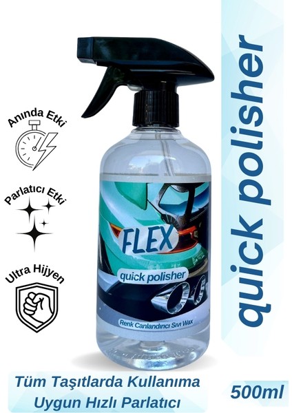 Seramik Katkılı Hızlı Wax Cila 500ML (Ppf'e Uygulamaya Uygun)