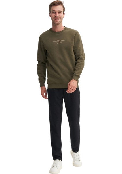 Erkek Bisiklet Yaka Sweatshirt CAZ.53315