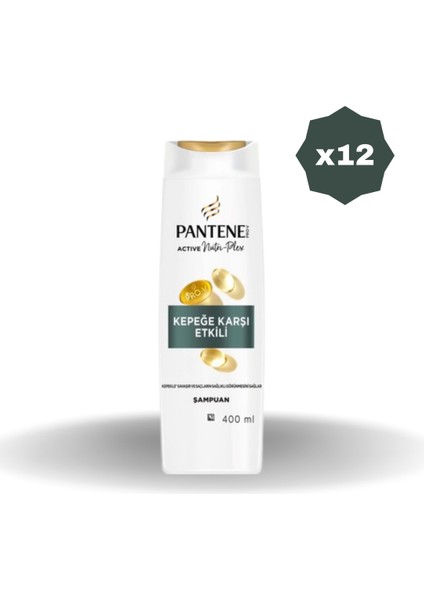 Kepek Karşıtı Şampuan 400 ml - (12 Adet)