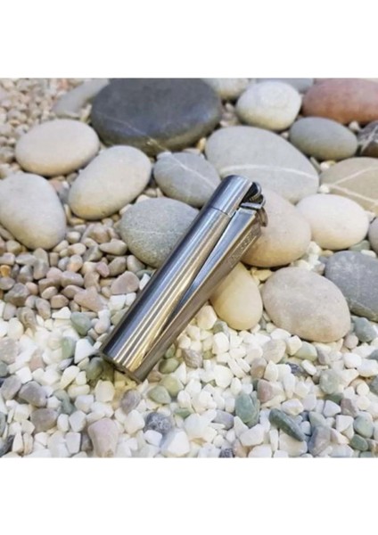 Metal Çakmak Özel Kutulu Gümüş modelleri