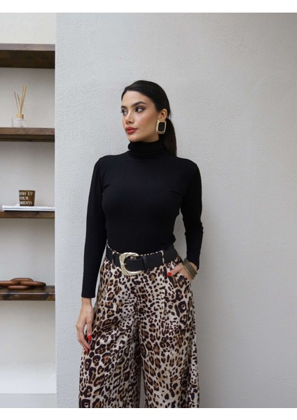 Gold Kemerli Leo Pantolon indirimleri