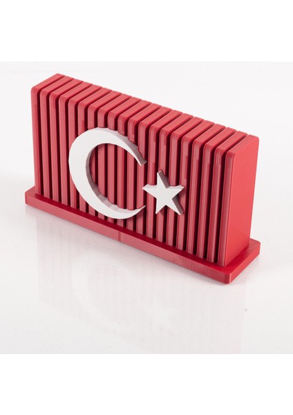 Kırmızı Beyaz 3D Türk Bayrağı Biblosu Ofis Masa Üstü Bayrağı Iş Yeri Hediyesi fırsatları