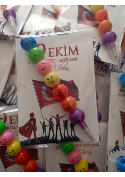 20 Adet Hediyelik Okuluna Hoşgeldin Sınıfına Hoşgeldin Ara Tatil Karne Hediyesi Mezuniyet Hediyesi Yılbaşı Hediyesi Yumurtlayan Emoji Kalem fiyatları