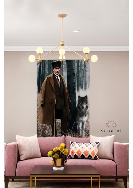 Ulu Önderimiz Atatürk Duvar Örtüsü Duvar Halısı Wall Tapestry fiyatları