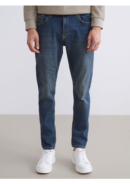 Yeni Sezon 730 Havuç Kalıp Büyük Beden Erkek Jean Pantolon fırsatları