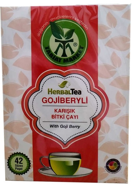 Gojiberyli Karışık Çayı 42 Süzen Poşet