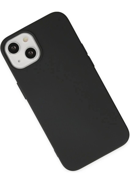 Bfs iPhone 15 Plus Kılıf Nano Içi Kadife Silikon - Siyah modelleri