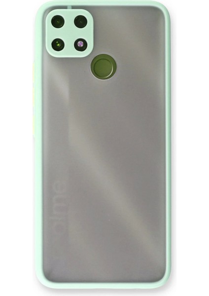Bfs Realme C25 Kılıf Montreal Silikon Kapak - Turkuaz