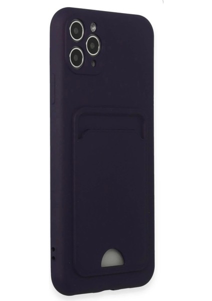 Bfs iPhone 11 Pro Max Kılıf Kelvin Kartvizitli Silikon - Derin Mor fiyatları