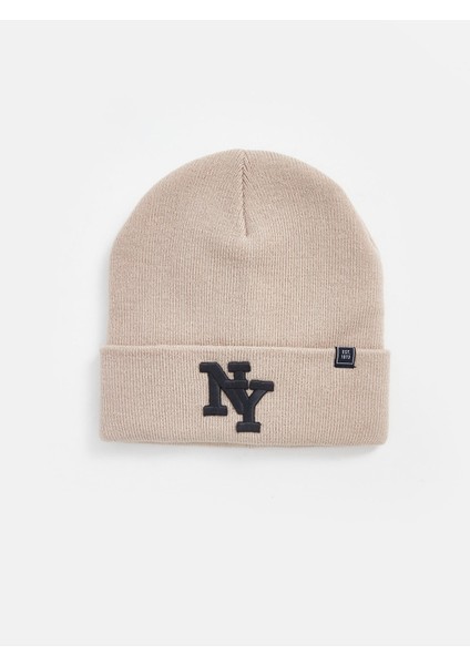 Yeni Sezon Yazı Nakışlı Erkek Bere