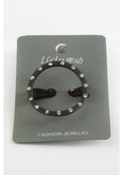 Halka Taşlı Lastikli Toka