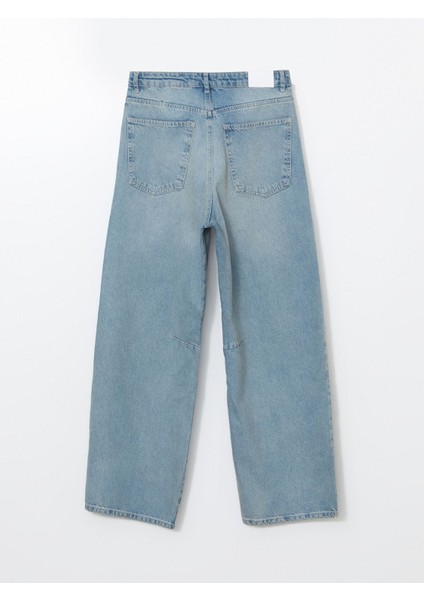 Yeni Sezon Balloon Fit Kadın Jean Pantolon modelleri