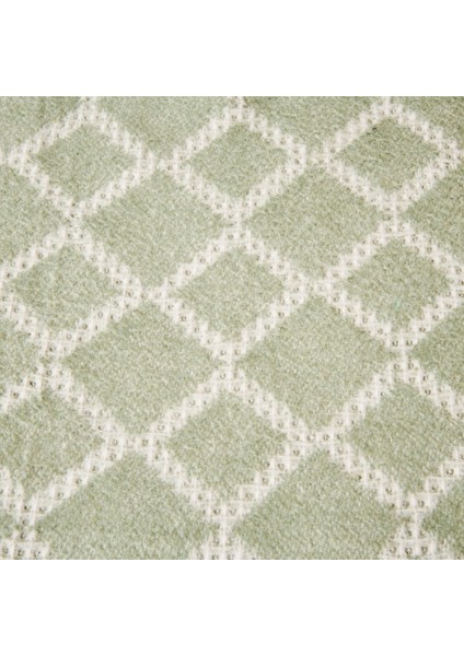 Soft Zivra Pamuklu Tek Kişilik Battaniye - Yeşil - 150X200 cm fiyatları