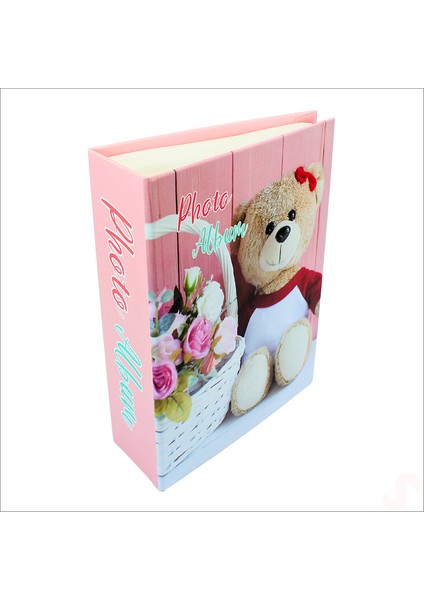 Bebek Fotoğraf Albümü, 10CM x 15CM x 100 Resimlik - Pembe