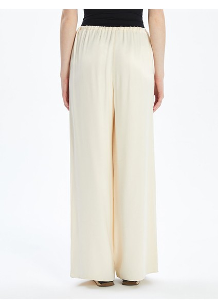 Yeni Sezon Beli Lastikli Saten Kadın Pantolon fırsatları