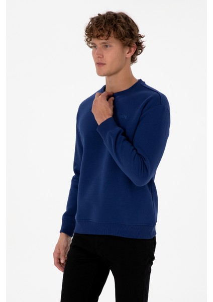 Erkek Indigo Sweatshirt 50313757-VR028 modelleri