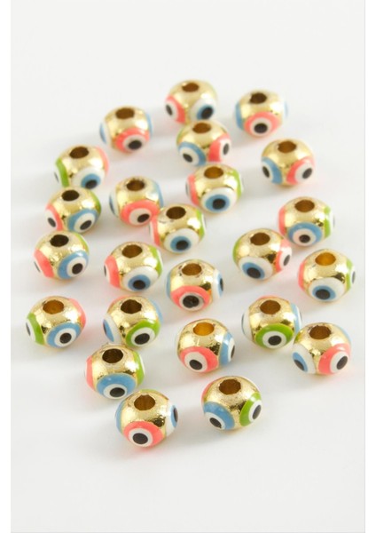 Ds-Derin Nazar Mineli Bileklik ve Kolye Ucu Aparatı 1 Adet-Turkuaz