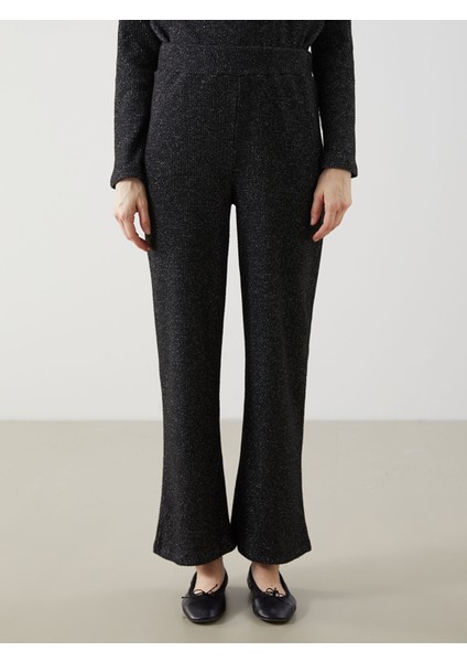 Yeni Sezon Beli Lastikli Parlak Görünümlü Kadın Pantolon fiyatları