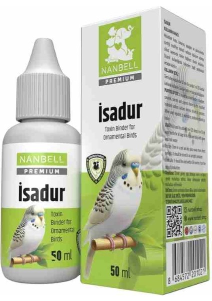 Isadur Kuş Vitamini – Bağırsak Düzenleyici & Genel Sağlık Desteği – 50ML