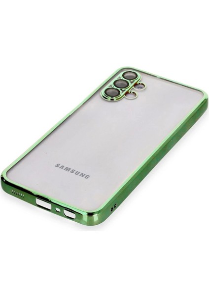 Bfs Samsung Galaxy A04S Kılıf Razer Lensli Silikon - Yeşil fırsatları