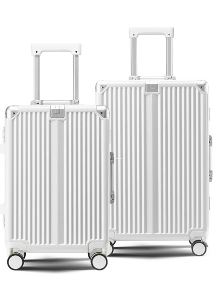 Joya Pc Policarbon 2'li Valiz Seti (Kabin ve Orta) Beyaz fiyatları