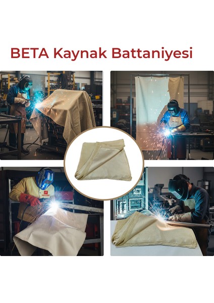 Kaynak Battaniyesi Beta Silika Kumaş