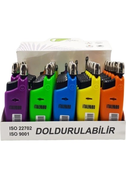 Uzayabilir & Doldurulabilir Renkli Mutfak Çakmağı (1 Adet) ROYALEKS-KA111-0440 modelleri