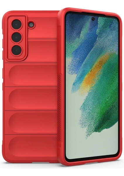 Bfs Samsung Galaxy S22 Plus Kılıf Optimum Silikon - Kırmızı