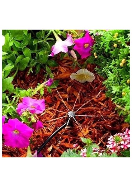 15 Metre Bahçe Damlama Sulama Sistemi Seti Hortum ve Ek Parçaları